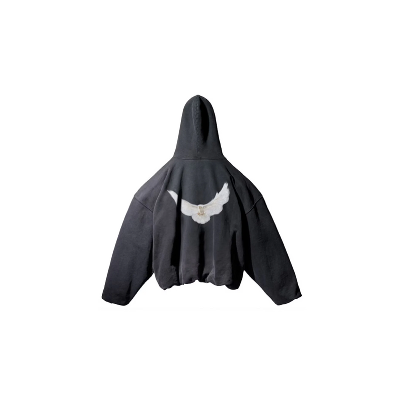 Yeezy Gap Dove Hoodie Washed Black