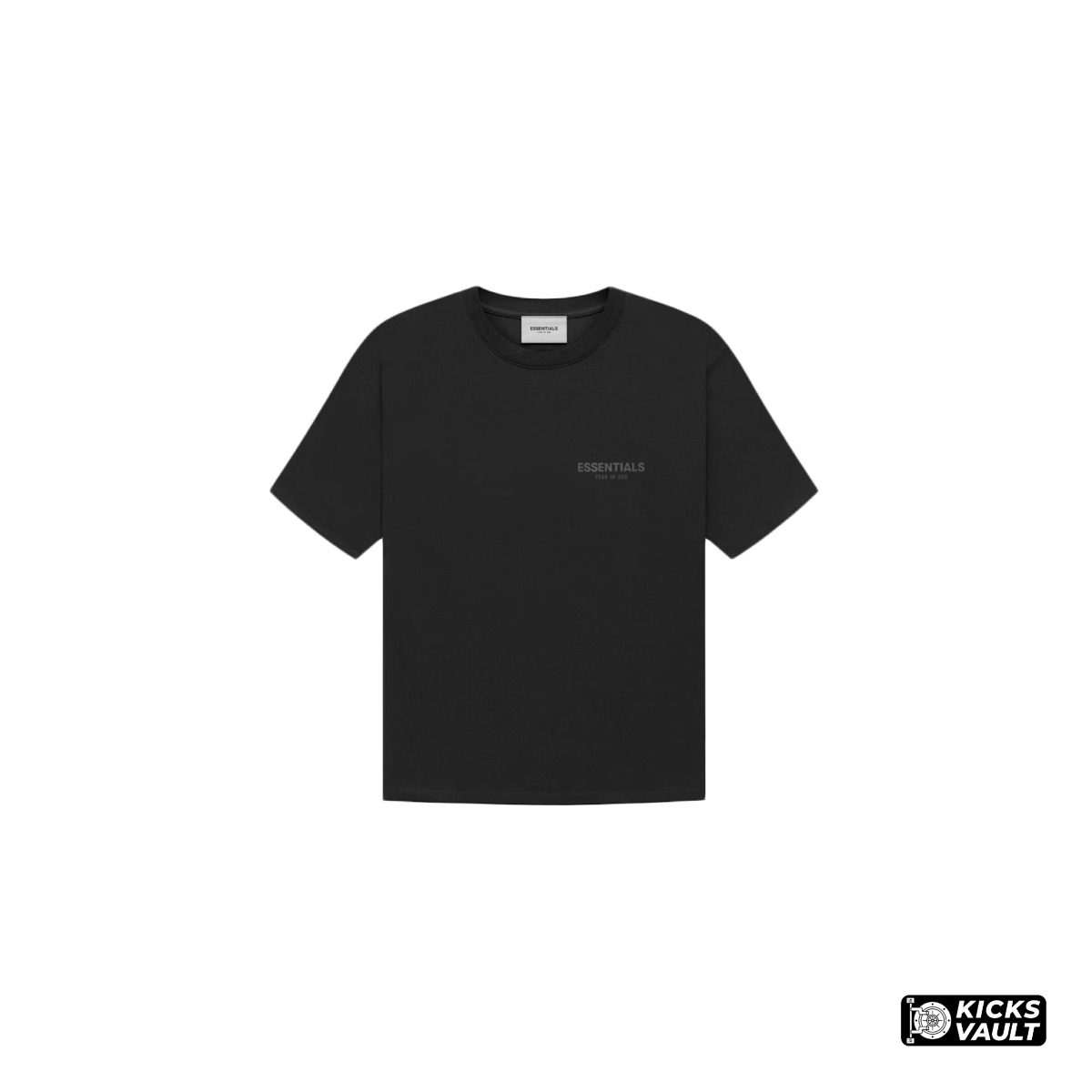 Essentials Tee Stretch Limo Black
