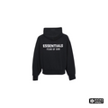 Essentials Zip Up Hoodie Black