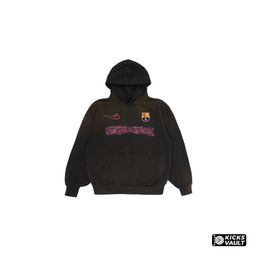 Travis Scott x Nike x FC Barcelona Spray Logo Hoodie