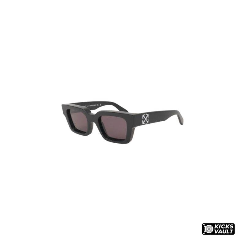Off White Virgil Sunglasses Black Dark Grey Polarized