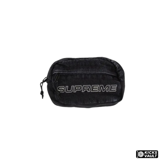 Supreme Denim Mini Shoulder Bag Black