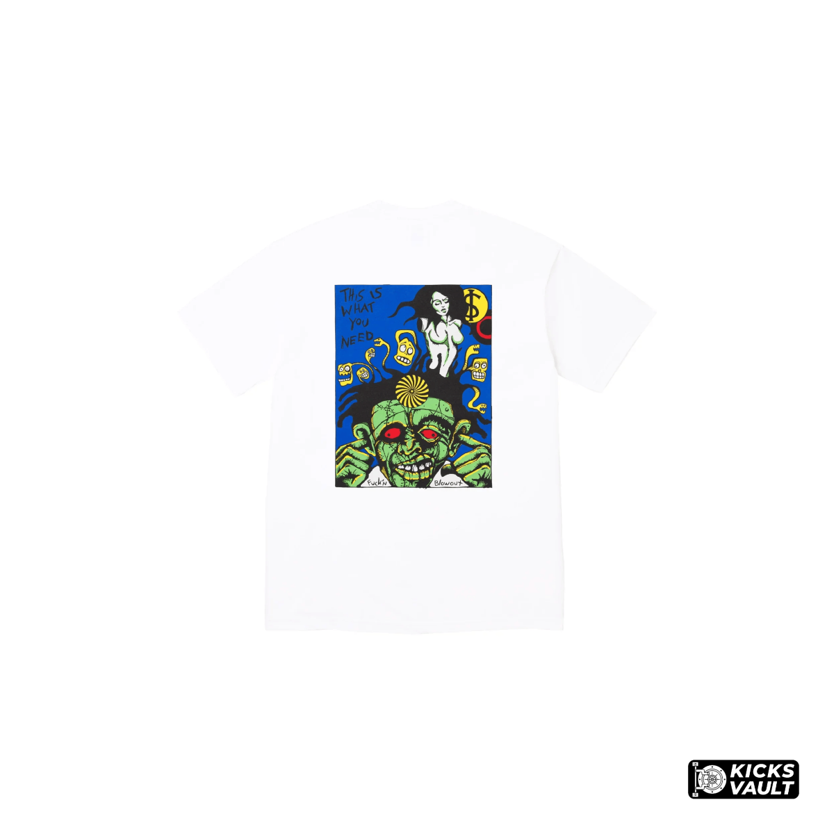 Supreme Fuckin Blowout Tee White