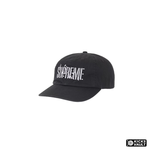 Supreme Splatter 6-Panel Black