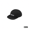 Supreme Washed Chino Twill Camp Cap Black