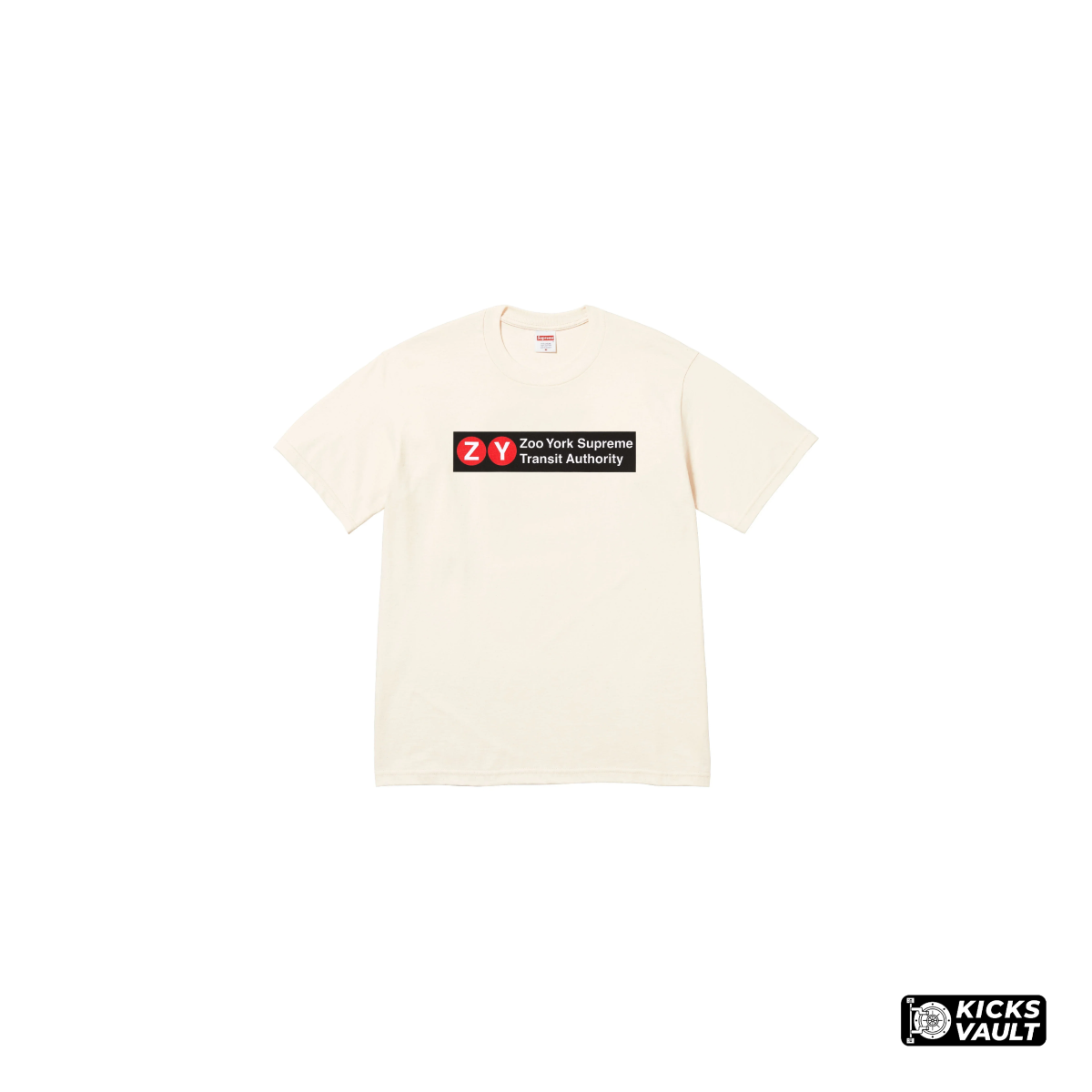 Supreme Zoo York Transit Tee Natural