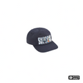 Supreme Embroidered Money Logo Cap 6-Panel Navy