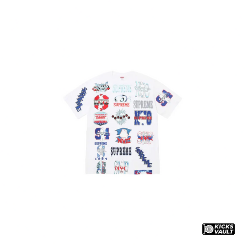 Supreme Flash Tee White
