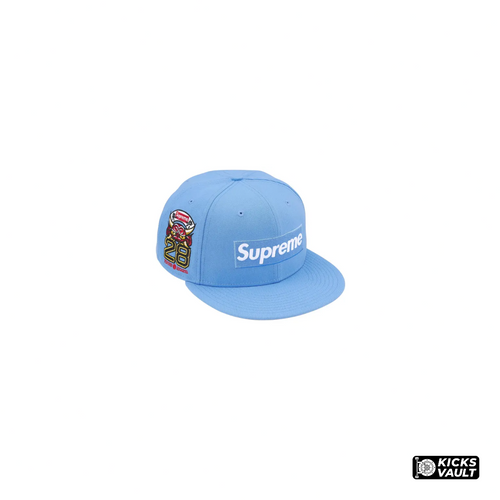 Supreme Shop Box Logo New Era Ligth Blue-Tokyo