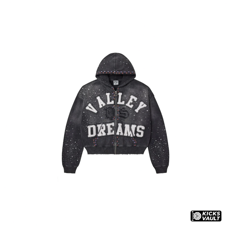 Vale Forever Zip Up Hoodie Classico Black