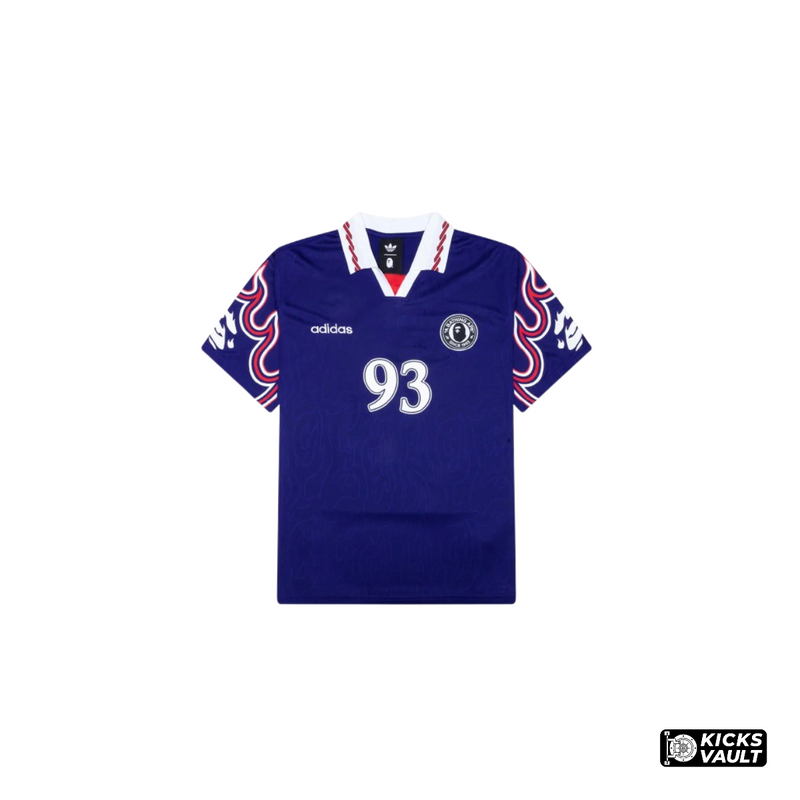 Adidas Bape Flame Jersey Blue
