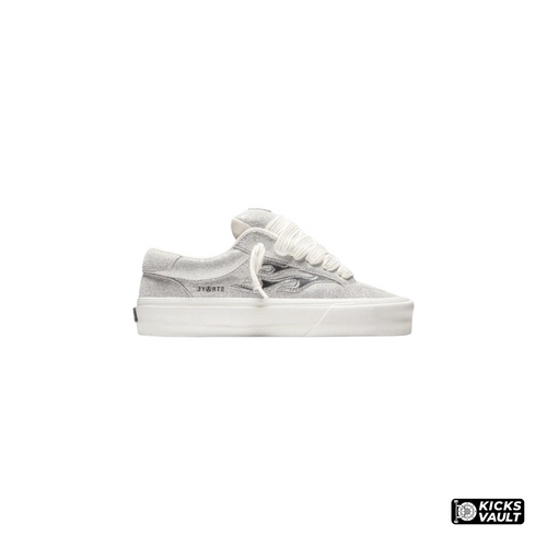 Straye Logan Puff Metallic Chrome