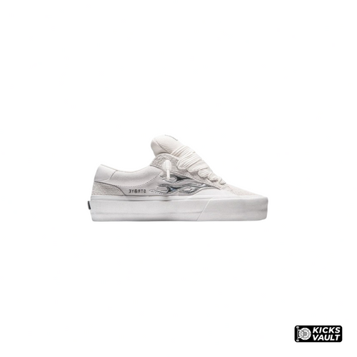 Straye Logan Puff White Chrome