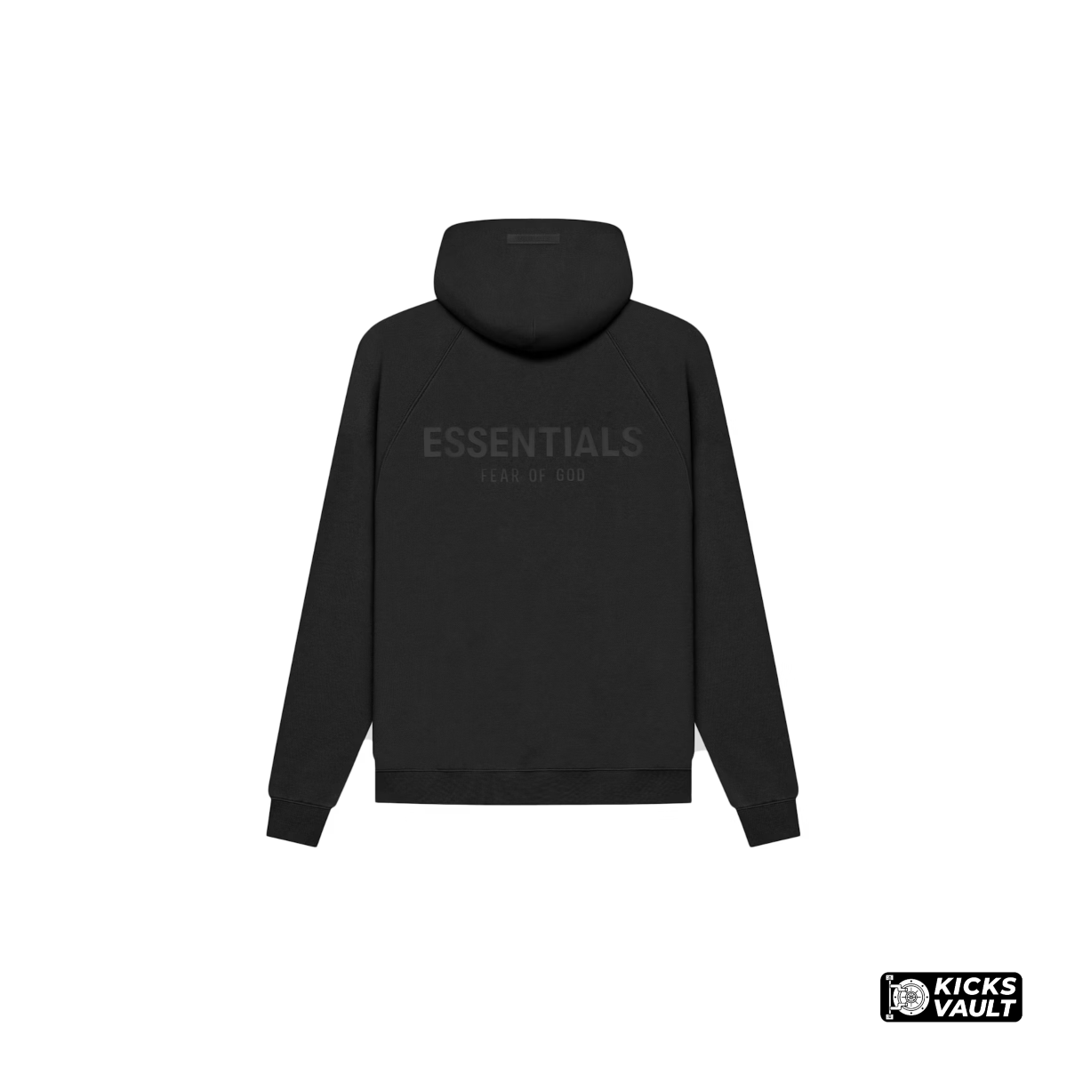 Fear of God Essentials Hoodie Black Stretch Limo