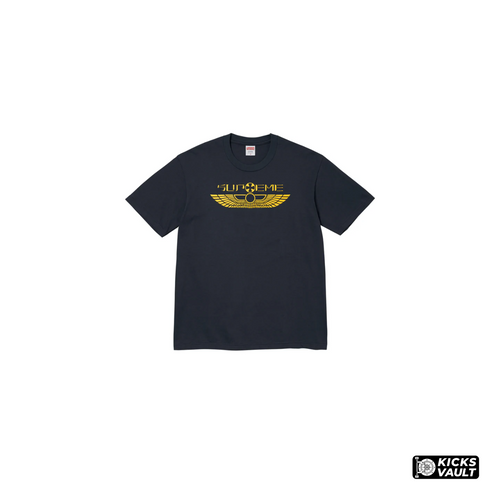Supreme Wings Tee Navy