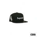 Supreme MLB Teams Box Logo New Era Black Sox