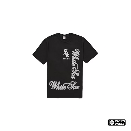 Supreme MLB Teams Sox Tee Black
