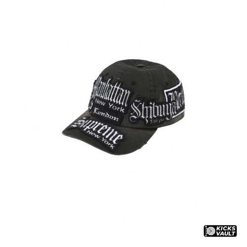 Supreme City Patches 6-Panel Black