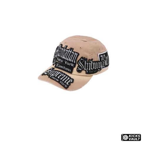 Supreme City Patches 6-Panel Tan