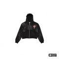 Valley Dreams Pluto Cluster Zip Up Black