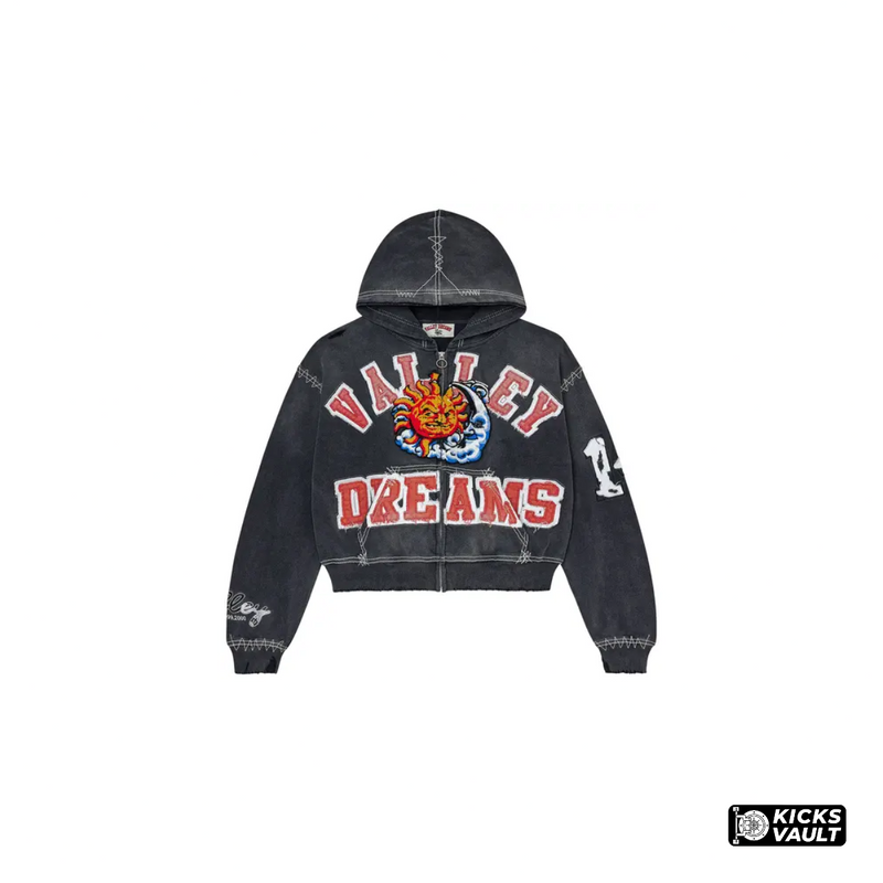 Valley Dreams Sunny Zip Up Black