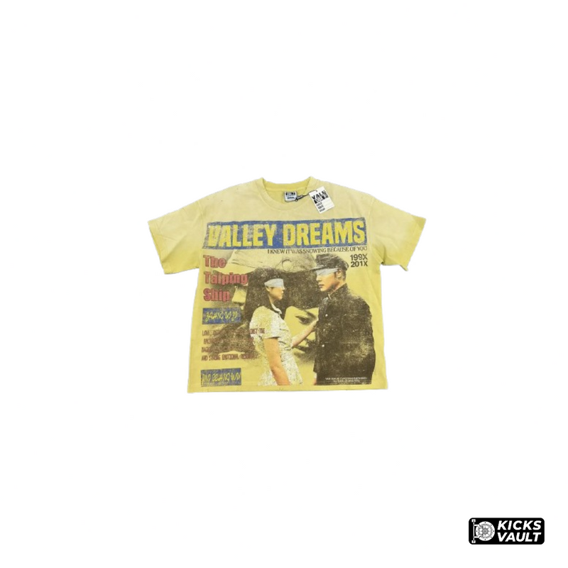 Valley Dreams Yellow The Cross Bling Tee