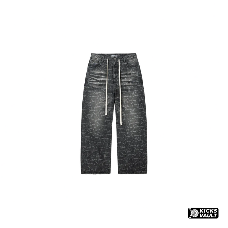 Valley Dreams Letter To Vale Denim Black